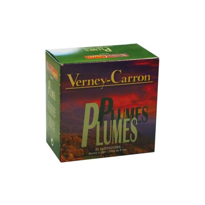 BTE 25 CARTOUCHES PLUMES BJ CAL 12 PLOMB 9