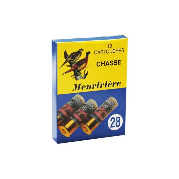 BTE 10 CART NORMALE MEURTRIERE CAL 16 PLOMB 5