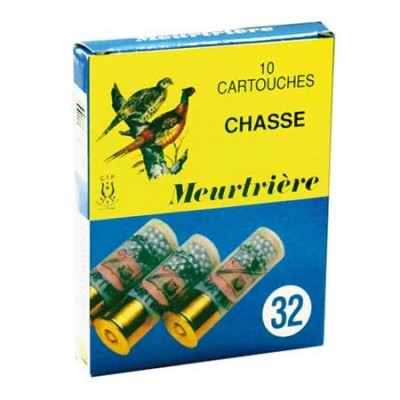 BTE 10 CART DISPERSANT MEURTRIERE CAL 12 PLOMB 6