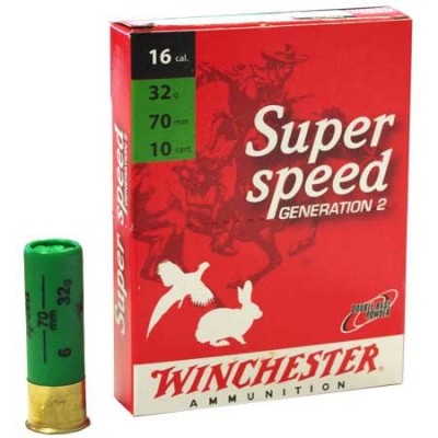 BTE 10 CART WINCHESTER S.SPEED CAL 16 P. PLOMB 5