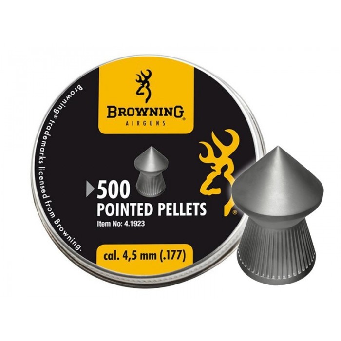 PLOMB BROWNING TETE POINTU 4,5mm