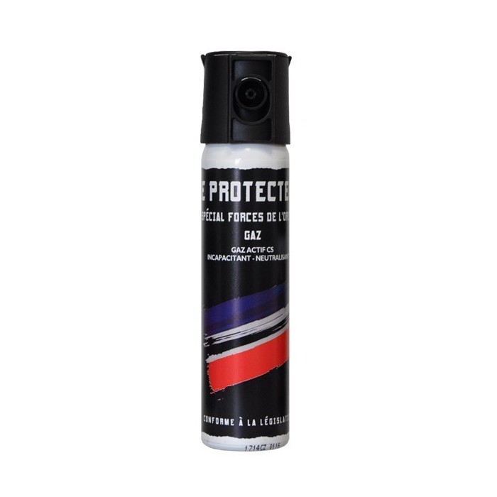 AEROSOL GAZ CS ANTI-AGRESSION FORCE LE PROTECTEUR 75 ML