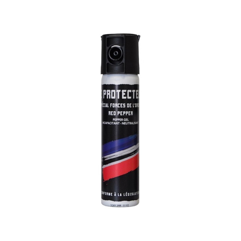 AEROSOLS ANTI-AGRESSION SUPER PRO - GEL POIVRE - 100 ML POIGNEE PEPPER PRO  - AUTO DÉFENSE/Bombe lacrymogène - tazer