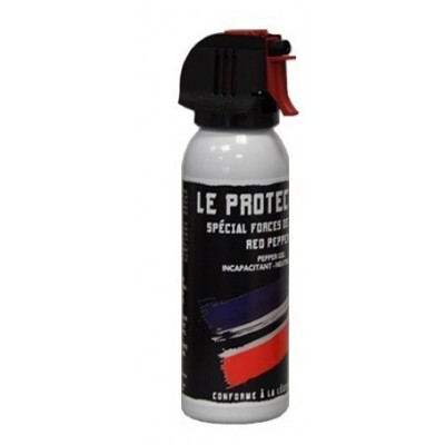 Aérosol de défense Red Pepper Contenance 100 ML POIGNEE STD Contenance 100  ML POIGNEE STD