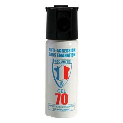 AÉROSOL DE DÉFENSE PUISSANCE 70 50 ML GEL CS