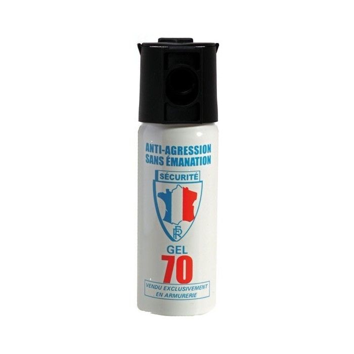 AÉROSOL DE DÉFENSE PUISSANCE 70 50 ML GEL CS