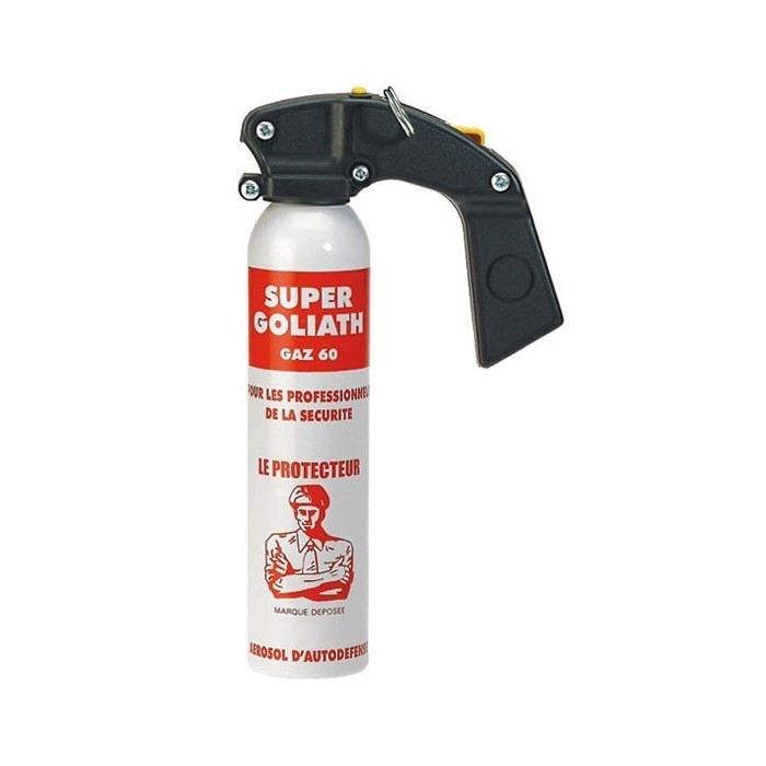 AÉROSOL DE DÉFENSE GAZ SUPER GOLIATH 290 ML AÉROSOL DE DÉFENSE GAZ SUPER GOLIATH 290 ML