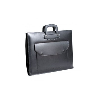 Serviette Pare Balles triptyque cuir 