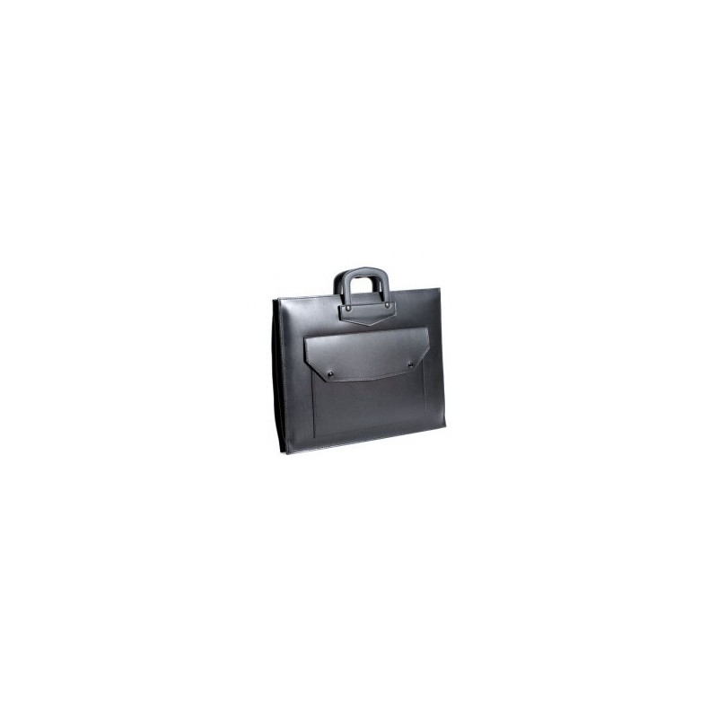 Serviette Pare Balles triptyque cuir 
