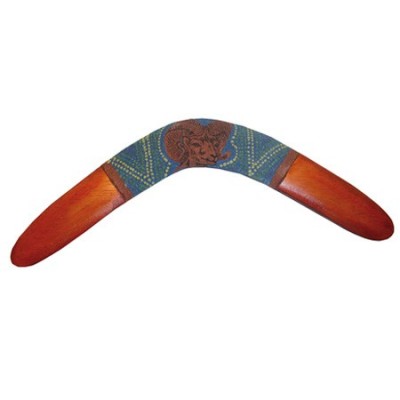 Boomerang traditionnel indonesien