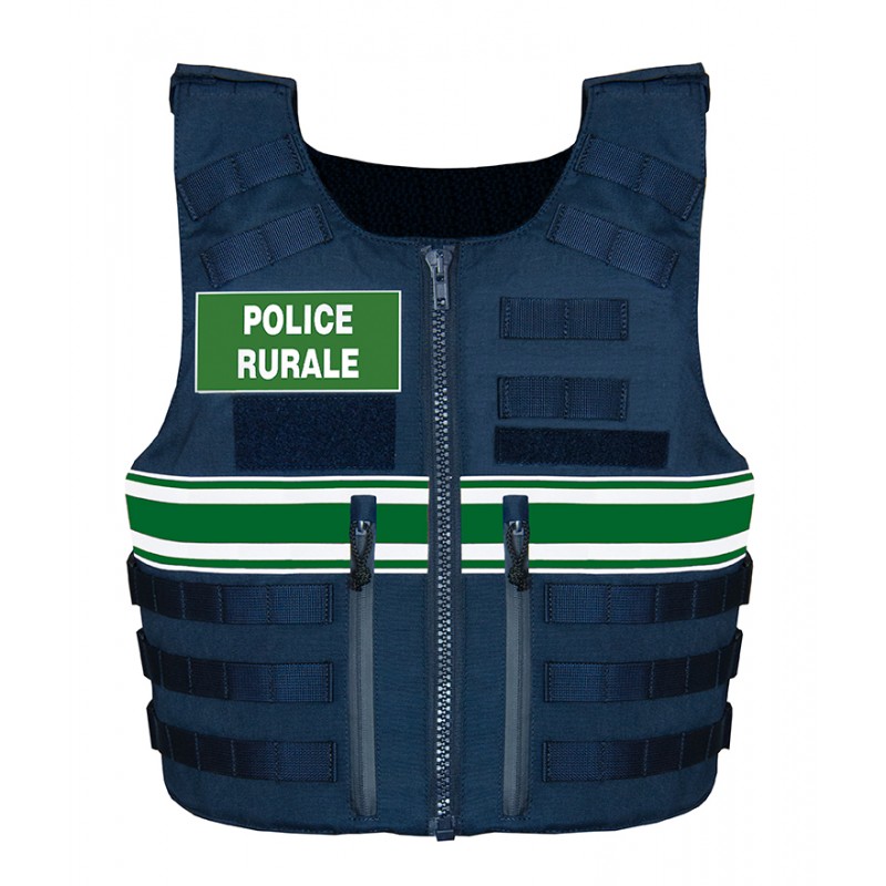 Gilet pare balles IIIA Full Tactical  Police Rurale Homme