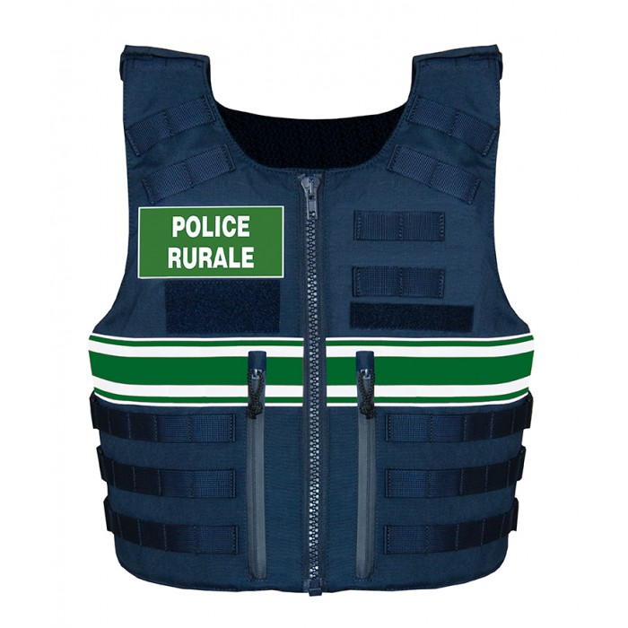 Gilet pare balles IIIA Full Tactical  Police Rurale Homme