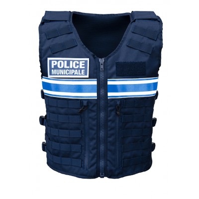 housse gilet pare balle tactique police municipale