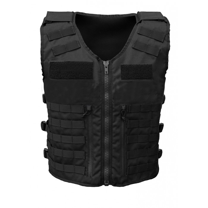 gilet tactique police porte plaque