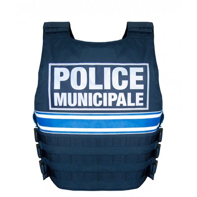 Gilet pare balles Full Tactical  Police Municipale femme dos