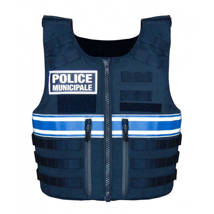 Gilet pare balles tactique backTactical  Police Municipale Homme