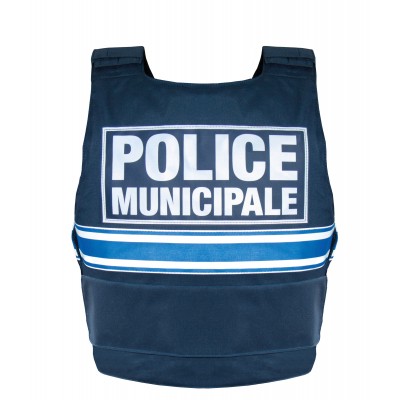 Housse de Gilet pare balles Back Tactical  Police Municipale Unisexe