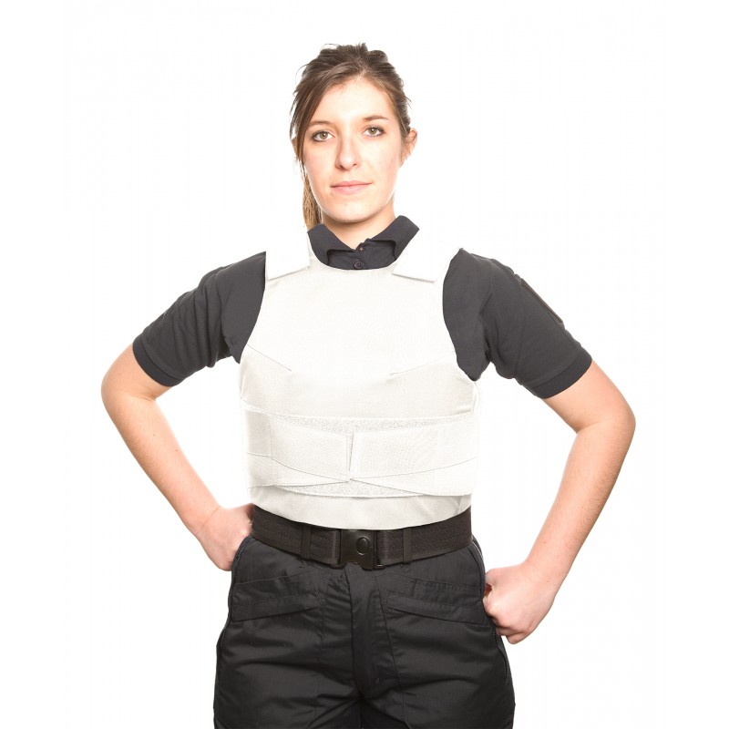 Gilet pare balles blanc AMIS Femme