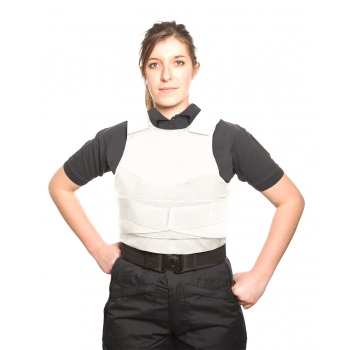 Gilet pare balles blanc AMIS Femme