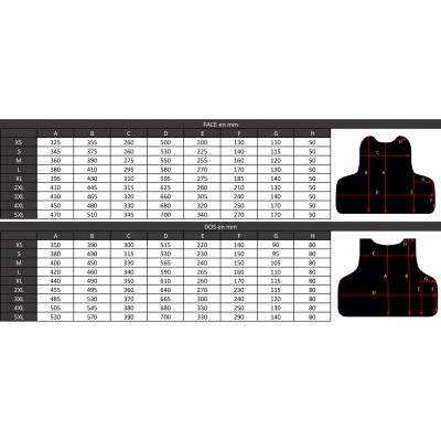 Housse de gilet pare balle Full Tactical SECURITY  Unisexe noir