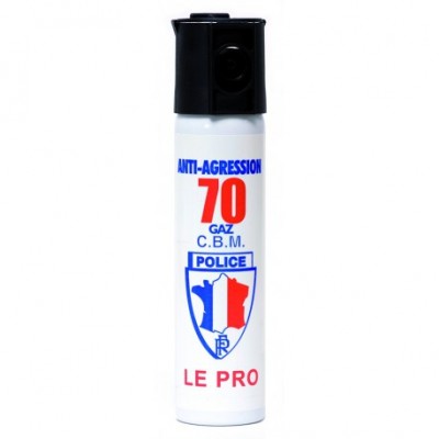 AEROSOL ANTI-AGRESSION  PUISSANCE 70 75 ML GAZ CS