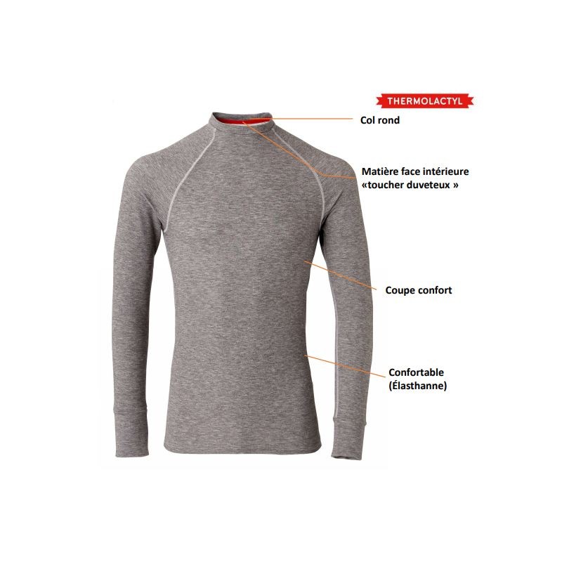 T-Shirt Thermique DAMART - Comfort Thermolactyl 4