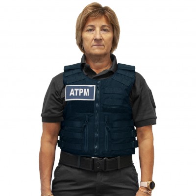 Gilet pare balles IIIA Full Tactical ATPM NAVY