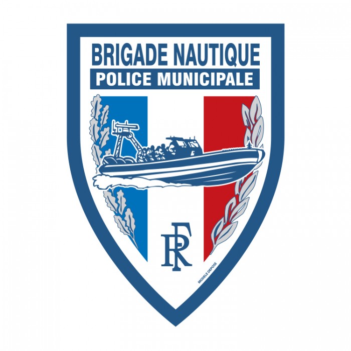 Ecusson Police municipale brigade nautique