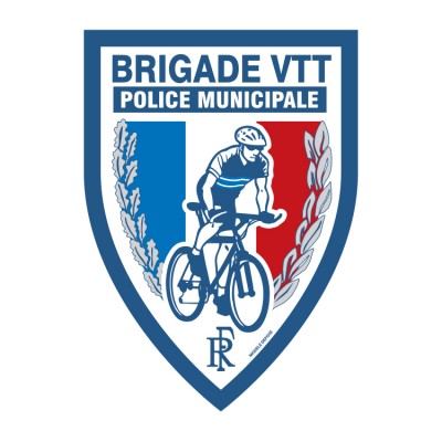 Ecusson Police municipale Brigade VTT