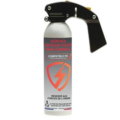 AEROSOL ANTI-AGRESSION ININFLAMMABLE- GEL POIVRE 500 ML