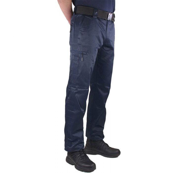 Pantalon interventionSATIN MARINE