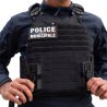 gilet pare-balles porte plaques QUICK Release IIIA Police Municipale noir largage rapide