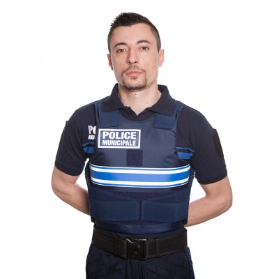 Gilet pare balles port discret Police Municipale One plus pm Homme