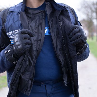 BLOUSON MOTO PM HIVER MIXTE