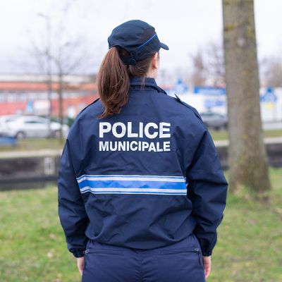 COUPE VENT POLICE MUNICIPALE 