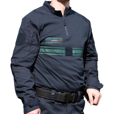 Chemise Ubas marine Police Rurale et Garde Champêtre 