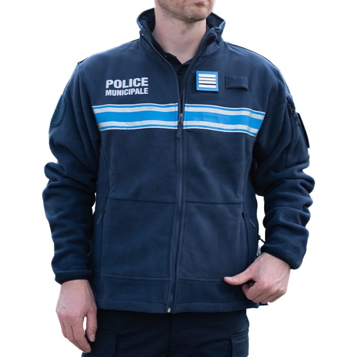 VESTE POLAIRE BI MATIERE PM mixte