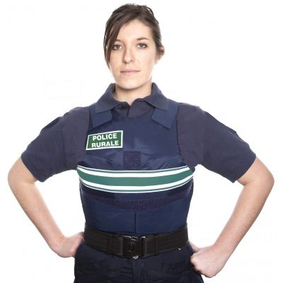 Gilet pare balles Police rurale Femme NIJ IIIA 0101.06 50 JOULES