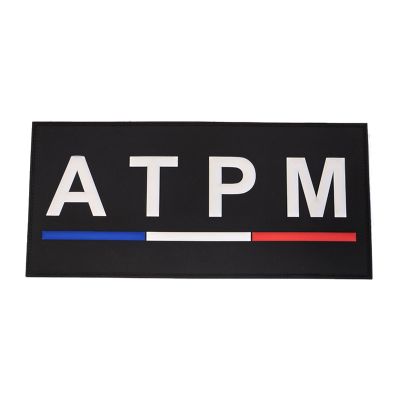 Flap ATPM gomme noir 280 x 130 mm