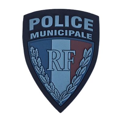 Ecusson Police municipale basse visibilité 