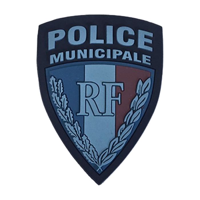 Ecusson Police municipale basse visibilité 