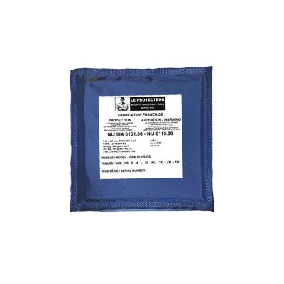 Plaque souple 150 X 150 NIJ IIIA 0101.06 NIJ 0115.00 - L2 E2