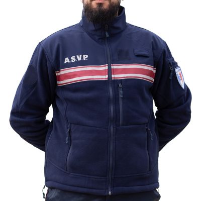 POLAIRE BI-MATIERE ASVP