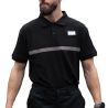 Polo noir homme Sécurité Privée 