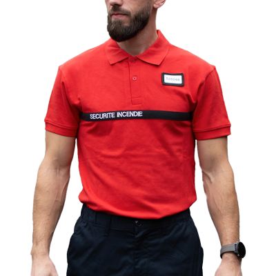 Polo manches courtes Sécurité Incendie - SSIAP
