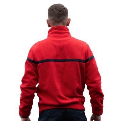 Polaire rouge confort pour SSIAP