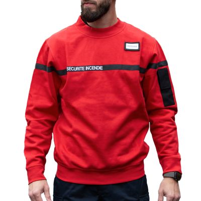 Sweat rouge SSIAP