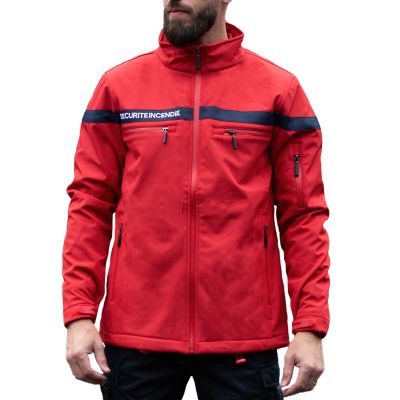Veste Softshell 3 couches Sécurité Incendie - SSIAP