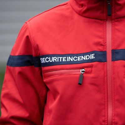 Veste Softshell Sécurité Incendie - SSIAP