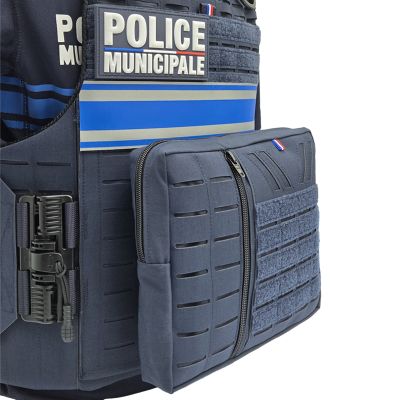 POCHE DOUBLE MARINE GILET PARE BALLE